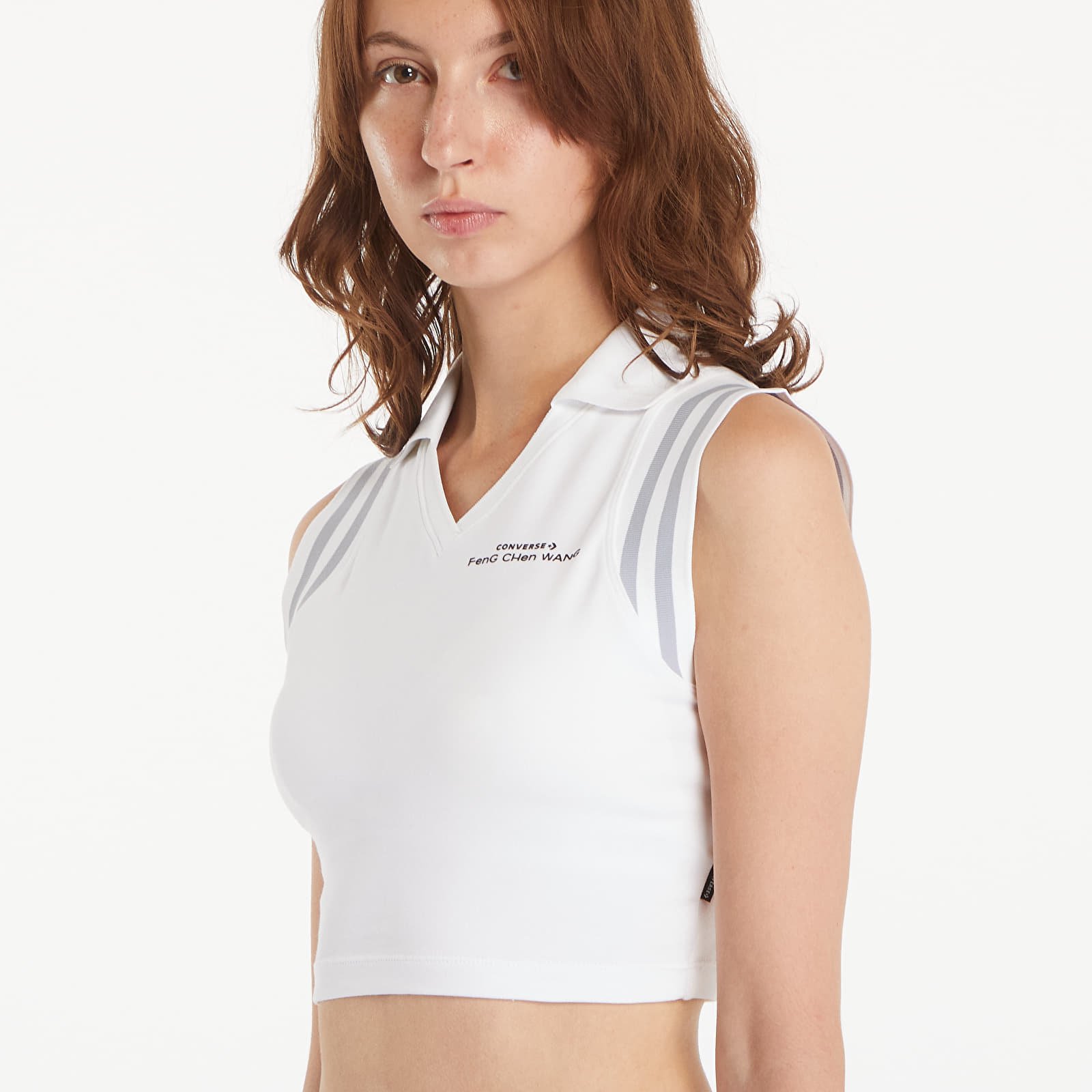 Топове Converse x Feng Chen Wang Polo Top White/ Arctic Ice