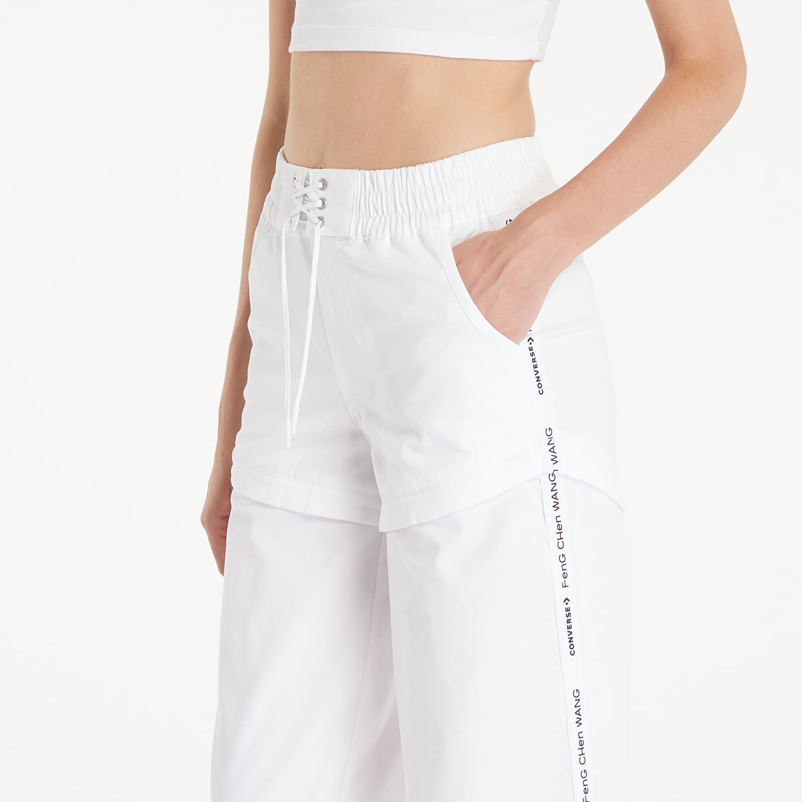 Spodnie Converse x Feng Chen Wang Cargo Pants White/ Arctic Ice