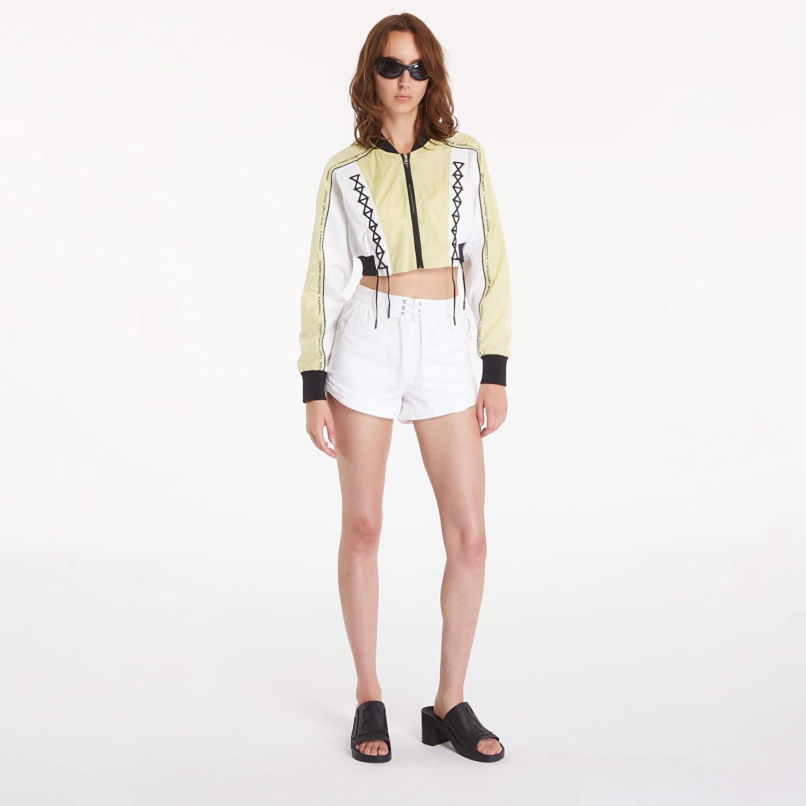 Bombers Converse x Feng Chen Wang Jacket Pale Lime Yellow