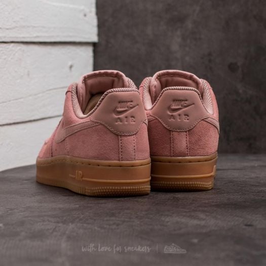 Nike air force 1 7 se suede pink shop