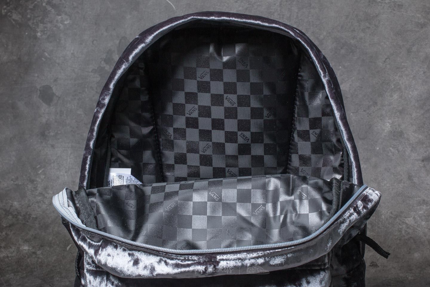 Vans deana crushed velvet backpack 2025