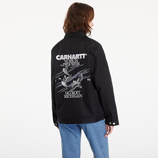 Men's jackets Carhartt WIP Ducks Jacket UNISEX Black | Footshop