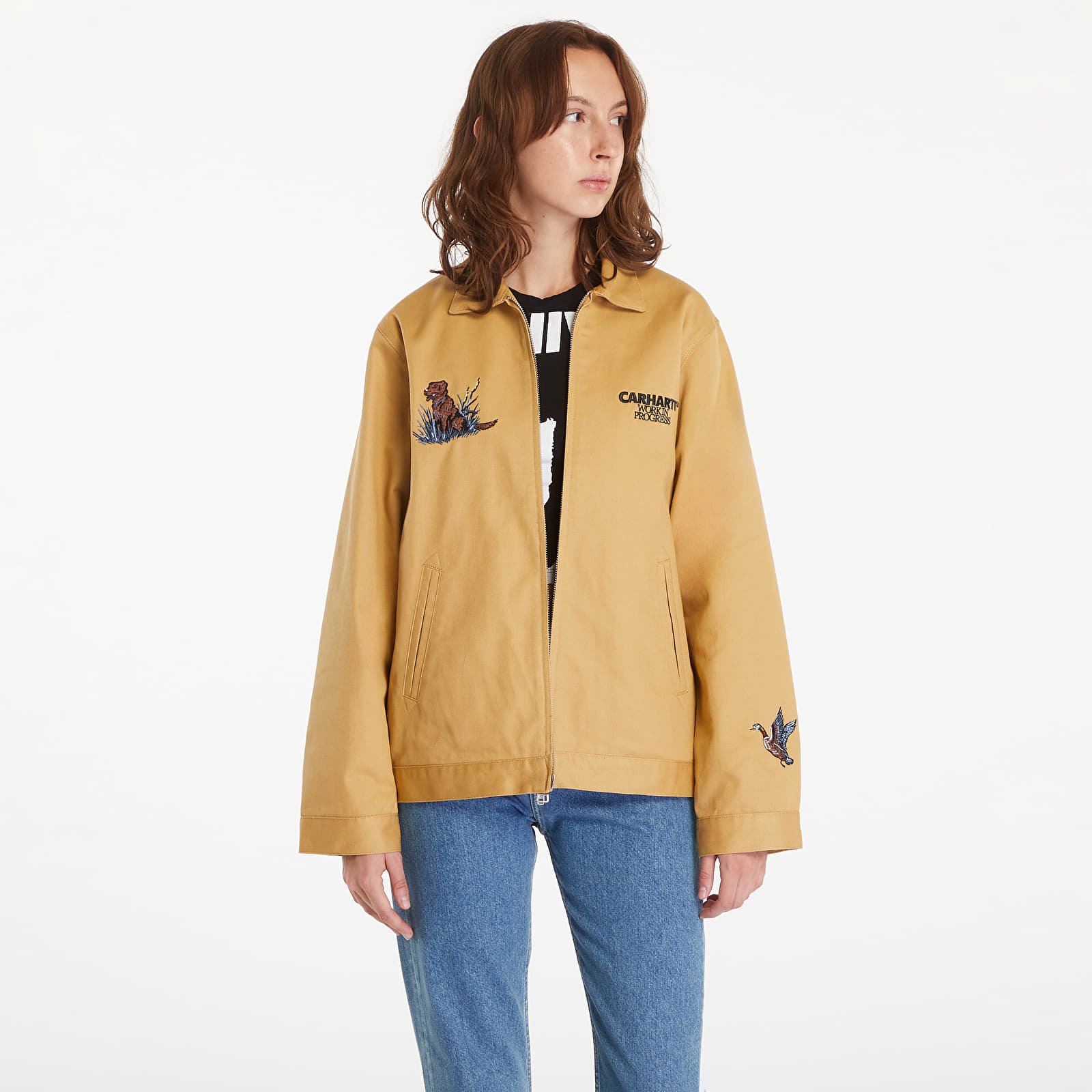 Moške jakne Carhartt WIP Ducks Jacket UNISEX Bourbon