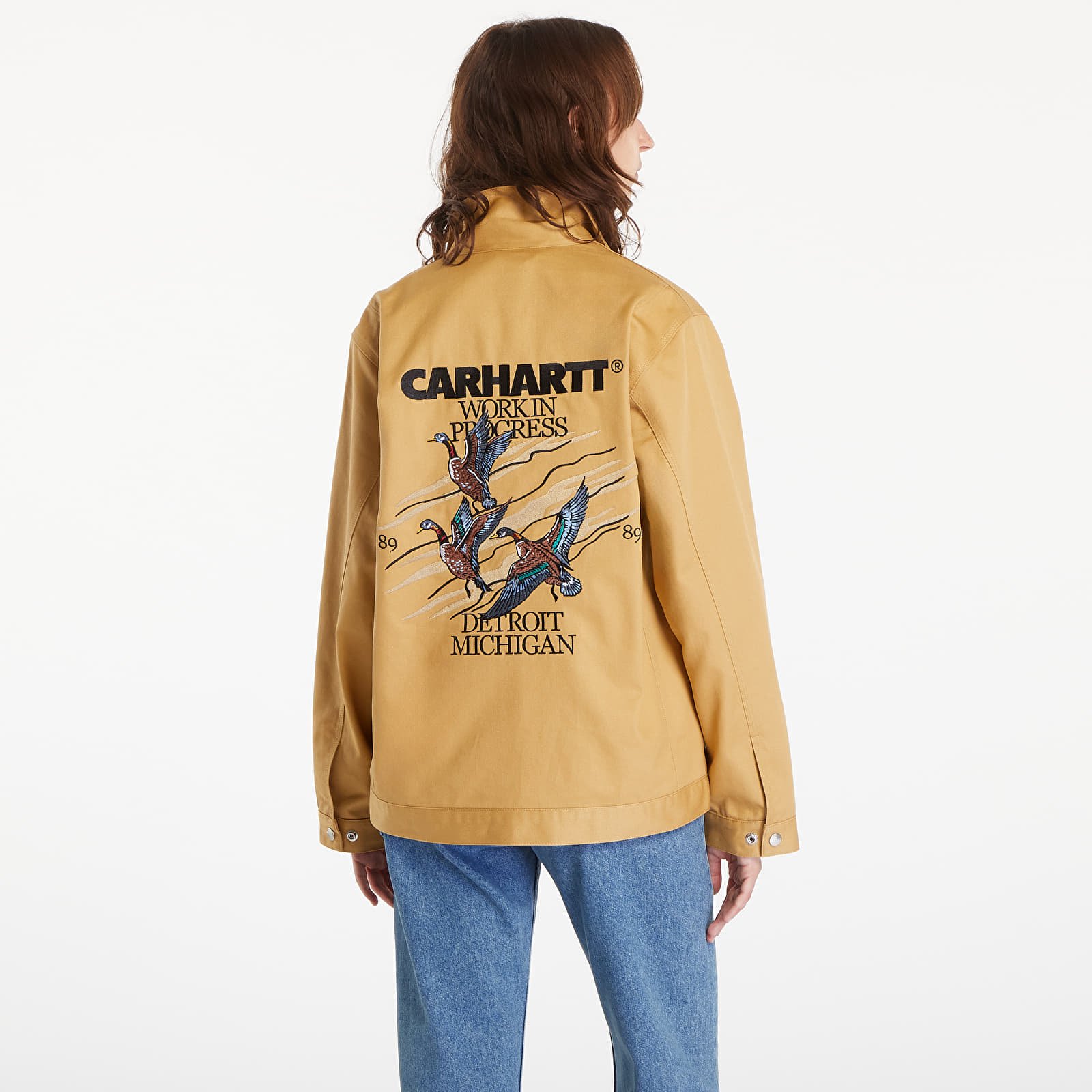 Moške jakne Carhartt WIP Ducks Jacket UNISEX Bourbon