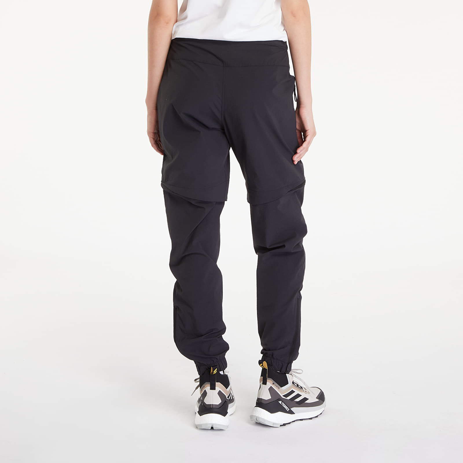 Γυναικεία παντελόνια  adidas W Terrex Utilitas Hiking Zip-Off Pants Black