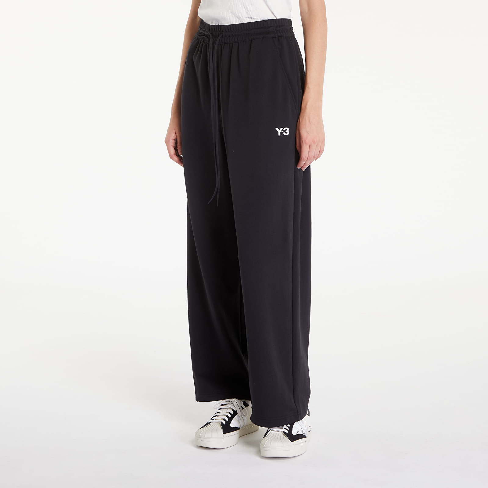 Džíny a kalhoty Y-3 W Track Pant Black