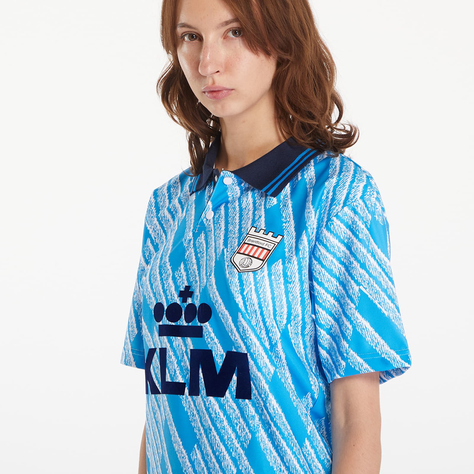 Jerseys COPA Brentford FC 1992 - 94 Away Retro Football Shirt Blue