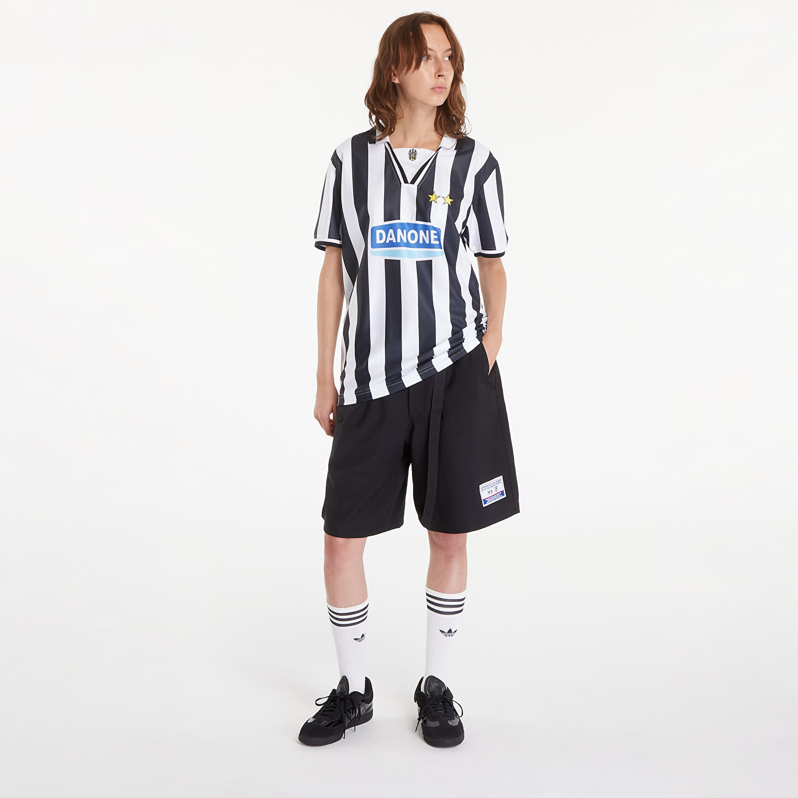 Koszulki COPA Juventus 1994 - 95 Retro Football Shirt Black/ White