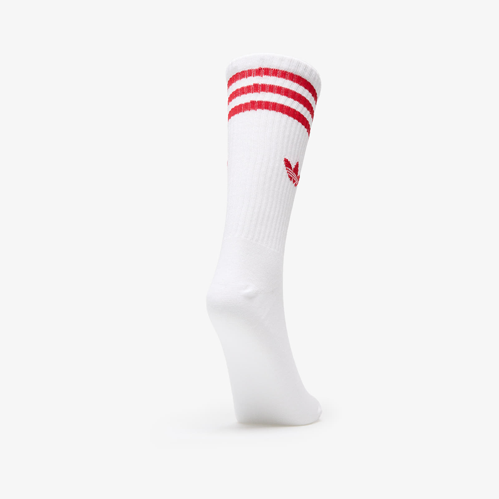 Socken adidas High Crew Solid Socks 3-Pack White / Blue / Spark / Better Scarlet