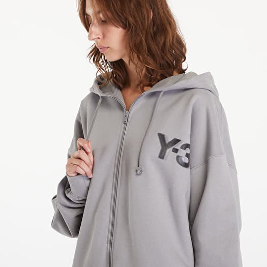 Y 3 Logo Zip Hoodie UNISEX