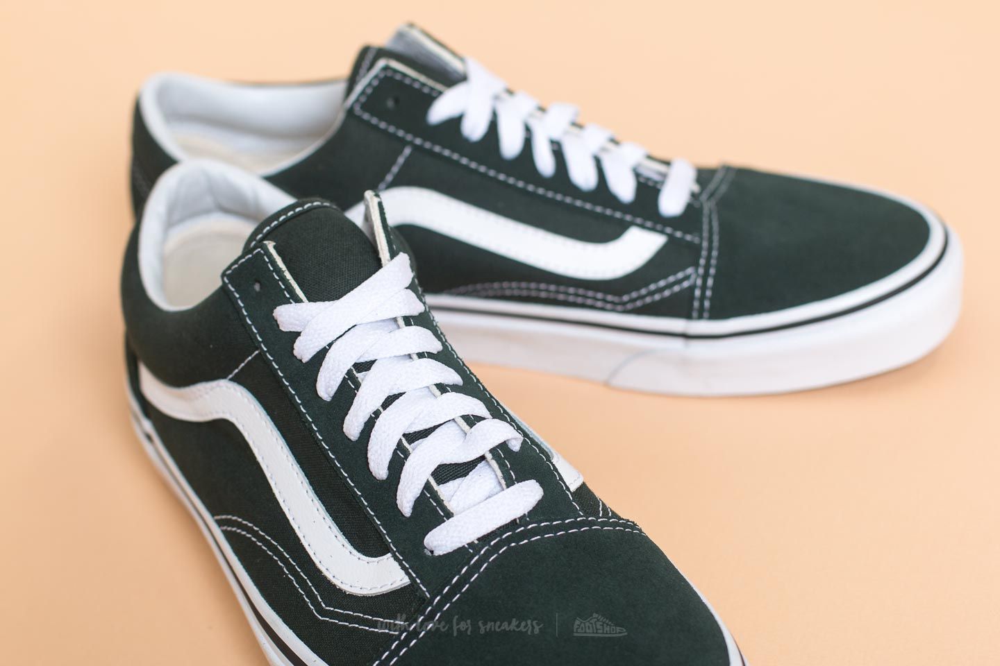 Herresko Vans Old Skool Scarab/ True White