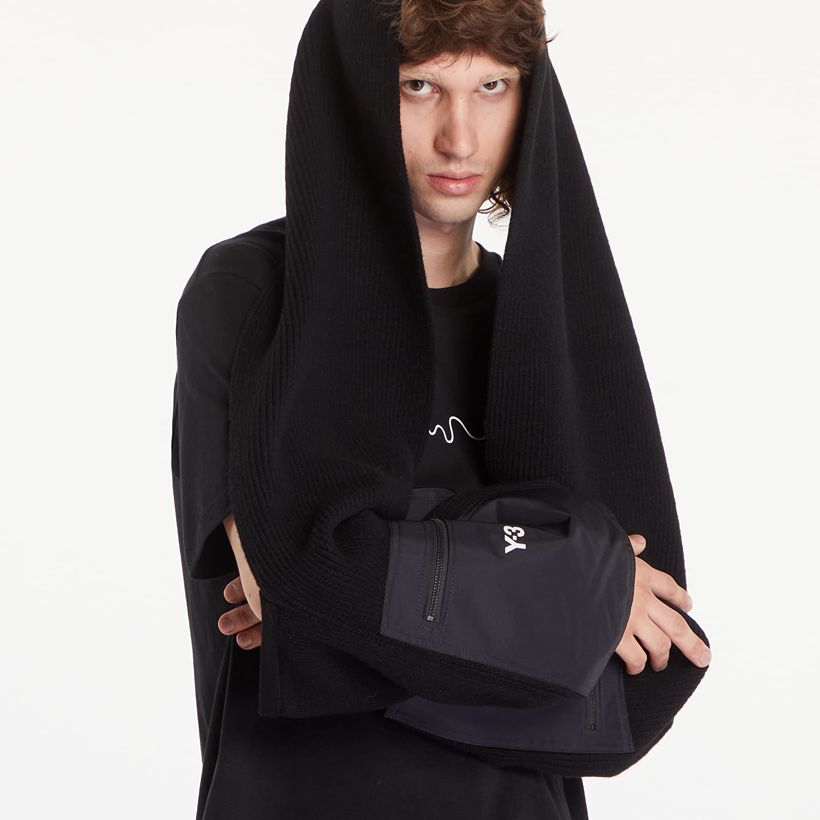 Dodatki Y-3 Sleeve Scarf Black