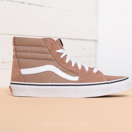 Men s shoes Vans Sk8 Hi Tiger s Eye True White Footshop