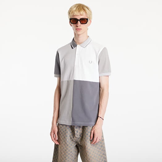 Tričko FRED PERRY Beams Grid Design Fp Polo T-Shirt White