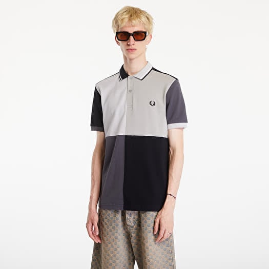 Tričko FRED PERRY Beams Grid Design Fp Polo T-Shirt Black