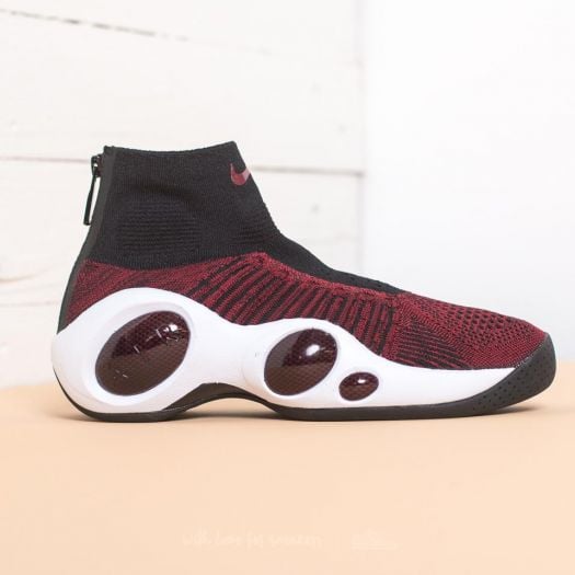Men s shoes Nike Flight Bonafide Black Team Red Black White Footshop