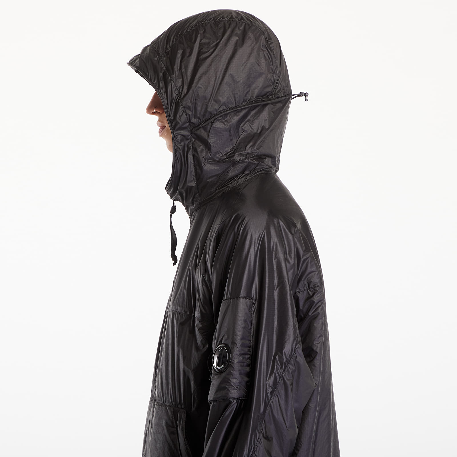 Мъжки якета C.P. Company Nada Shell Hooded Jacket Black