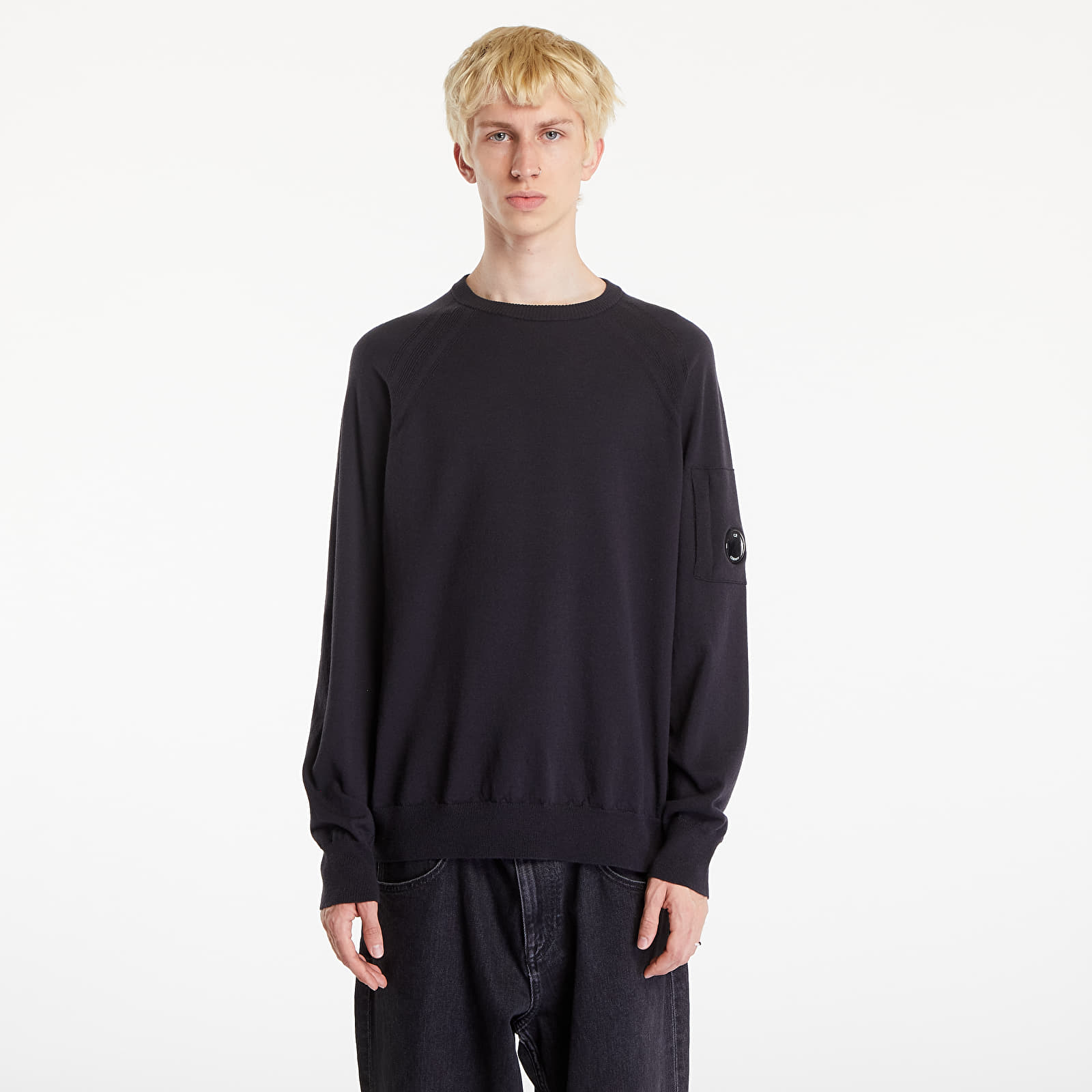 Мъжки суичъри C.P. Company Crew Neck Black