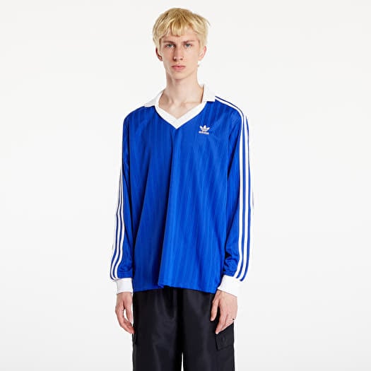adidas Pique Long Sleeve Semi Lucid Blue