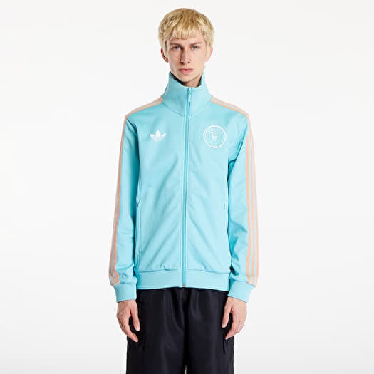 Adidas beckenbauer blue tracksuit top