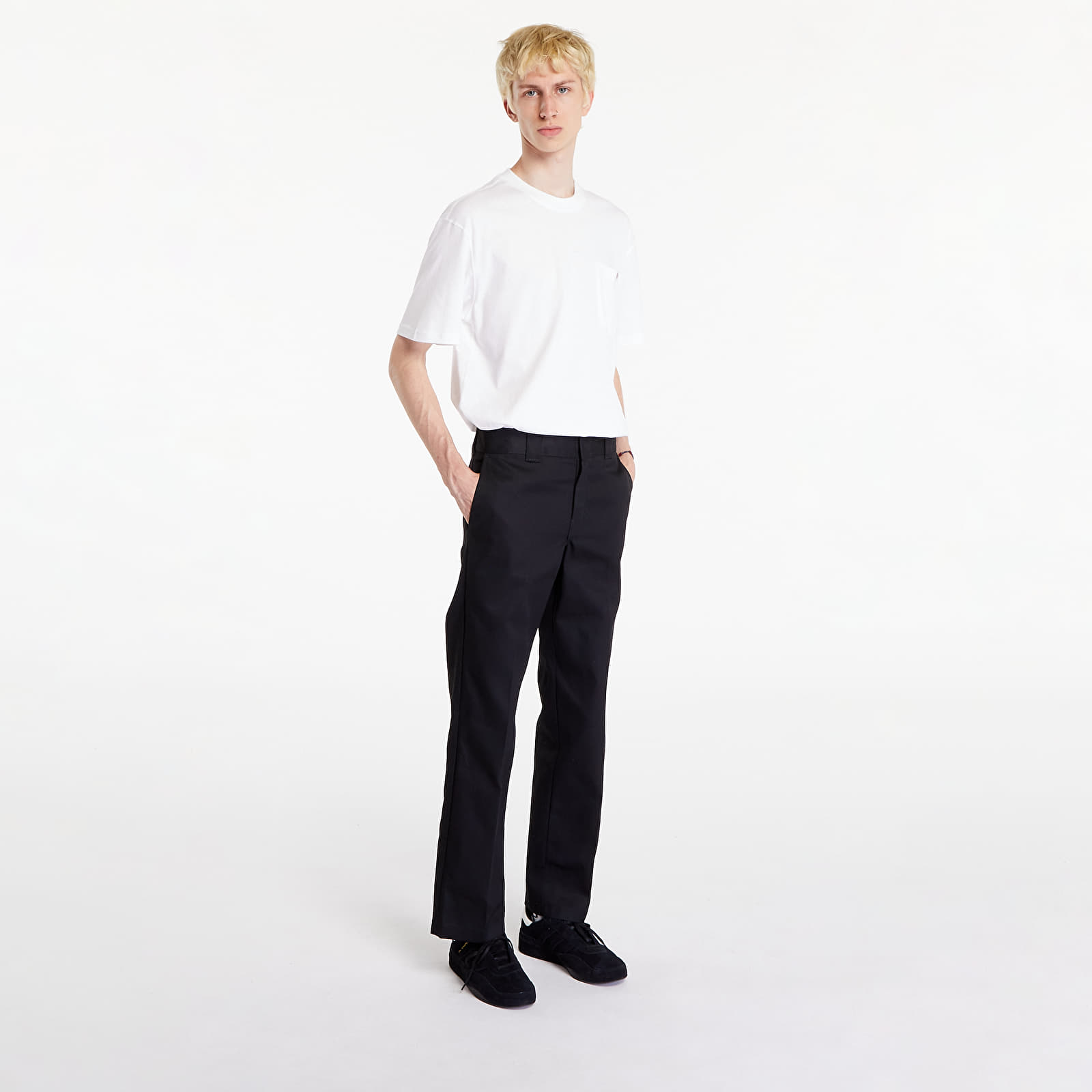 Мъжки панталон Dickies Original 873 Slim Straight Work Pant Black