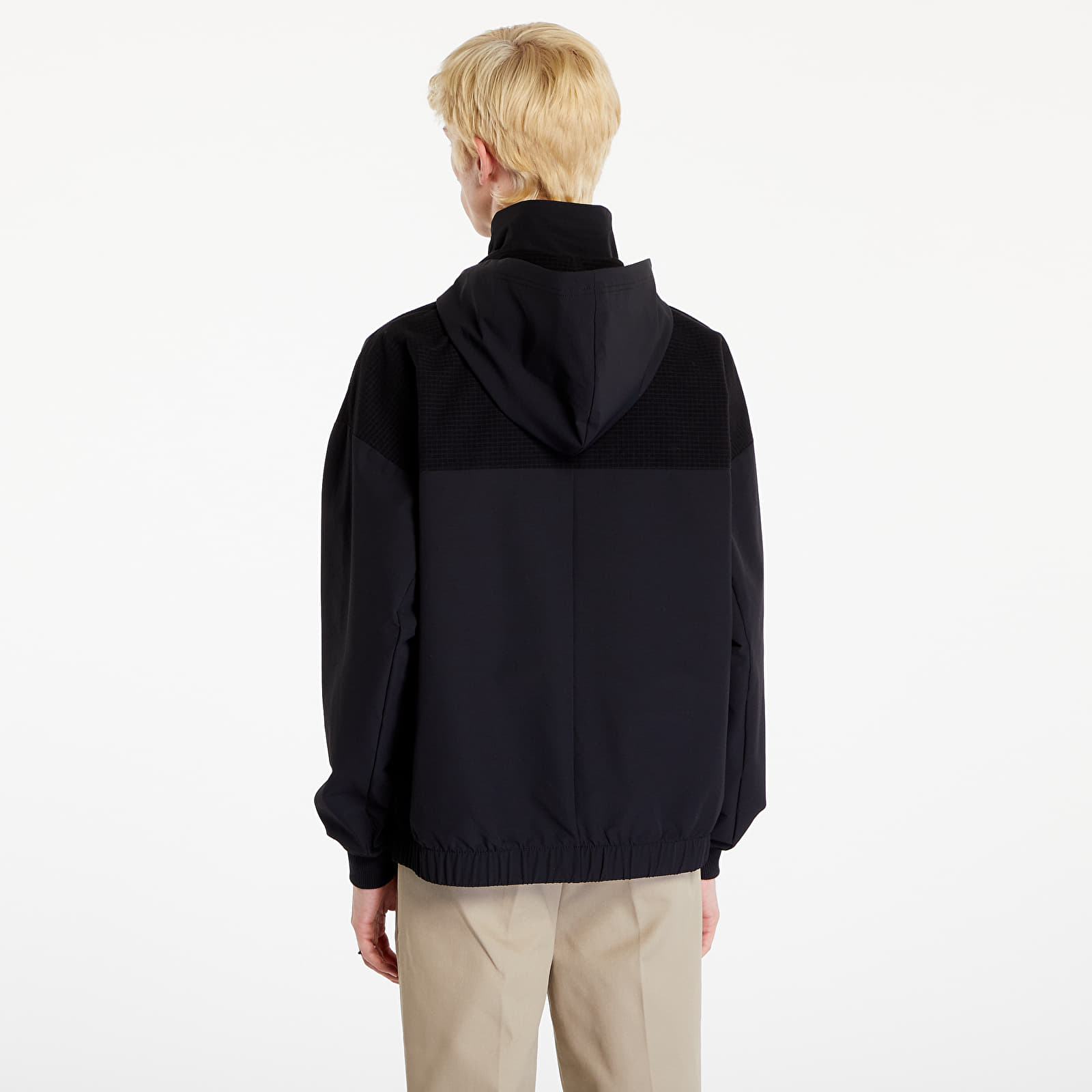 Jackets Calvin Klein Jeans Tech. Grid Zip Through Jacket Black