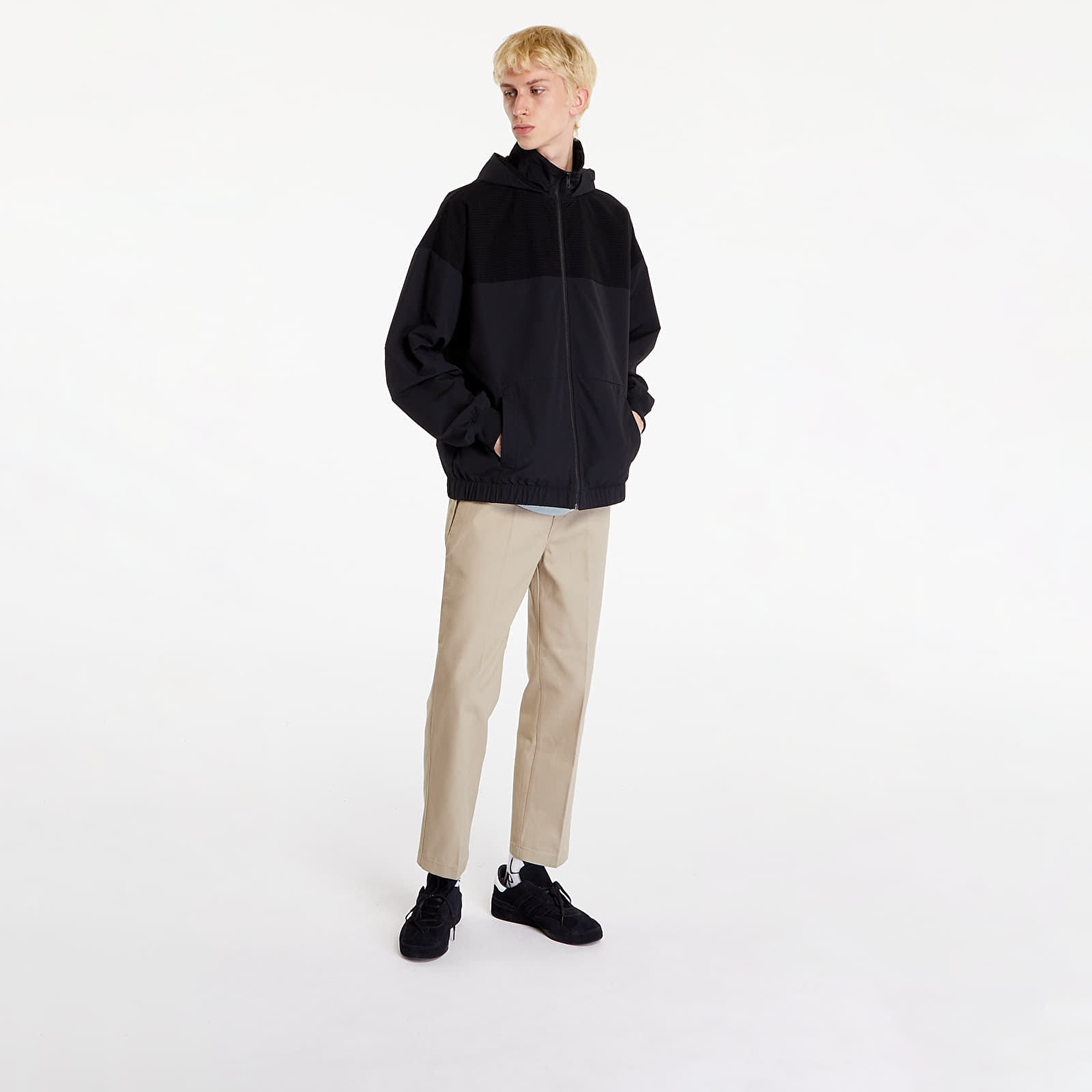 Jackets Calvin Klein Jeans Tech. Grid Zip Through Jacket Black
