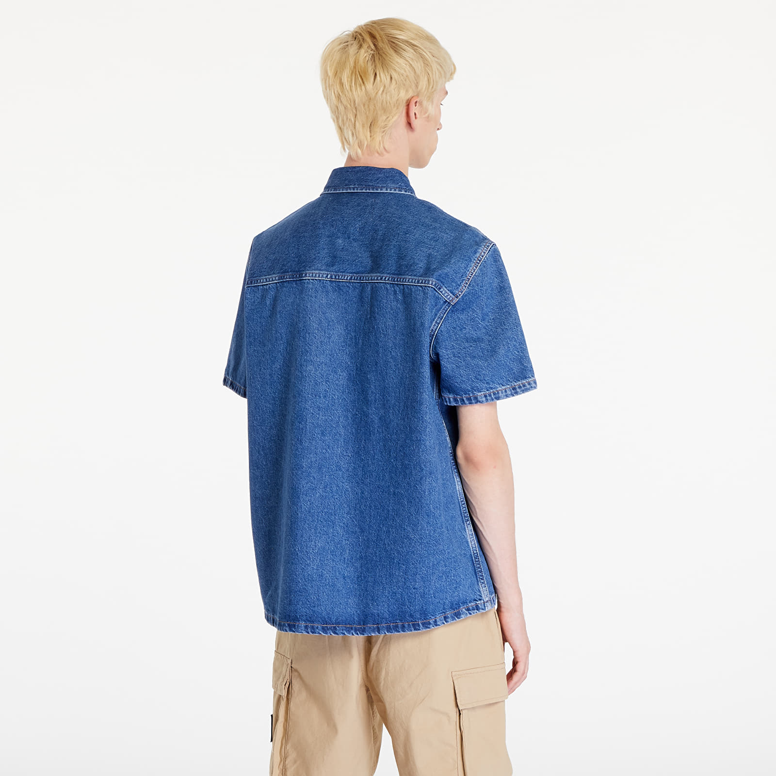 Ingek Calvin Klein Jeans Camp Denim Shirt Denim Medium