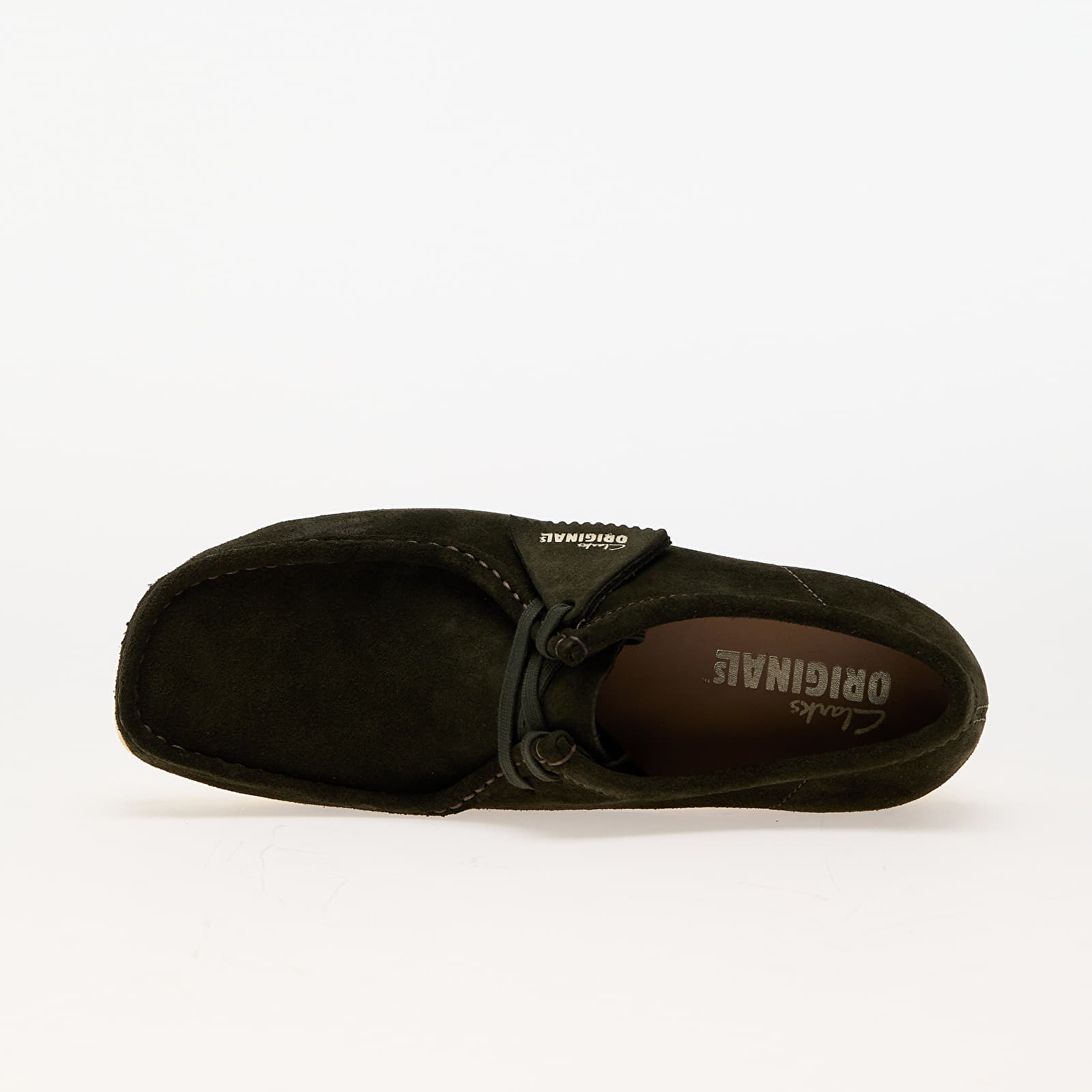Men's shoes Clarks Originals Wallabee Forest Green Sde