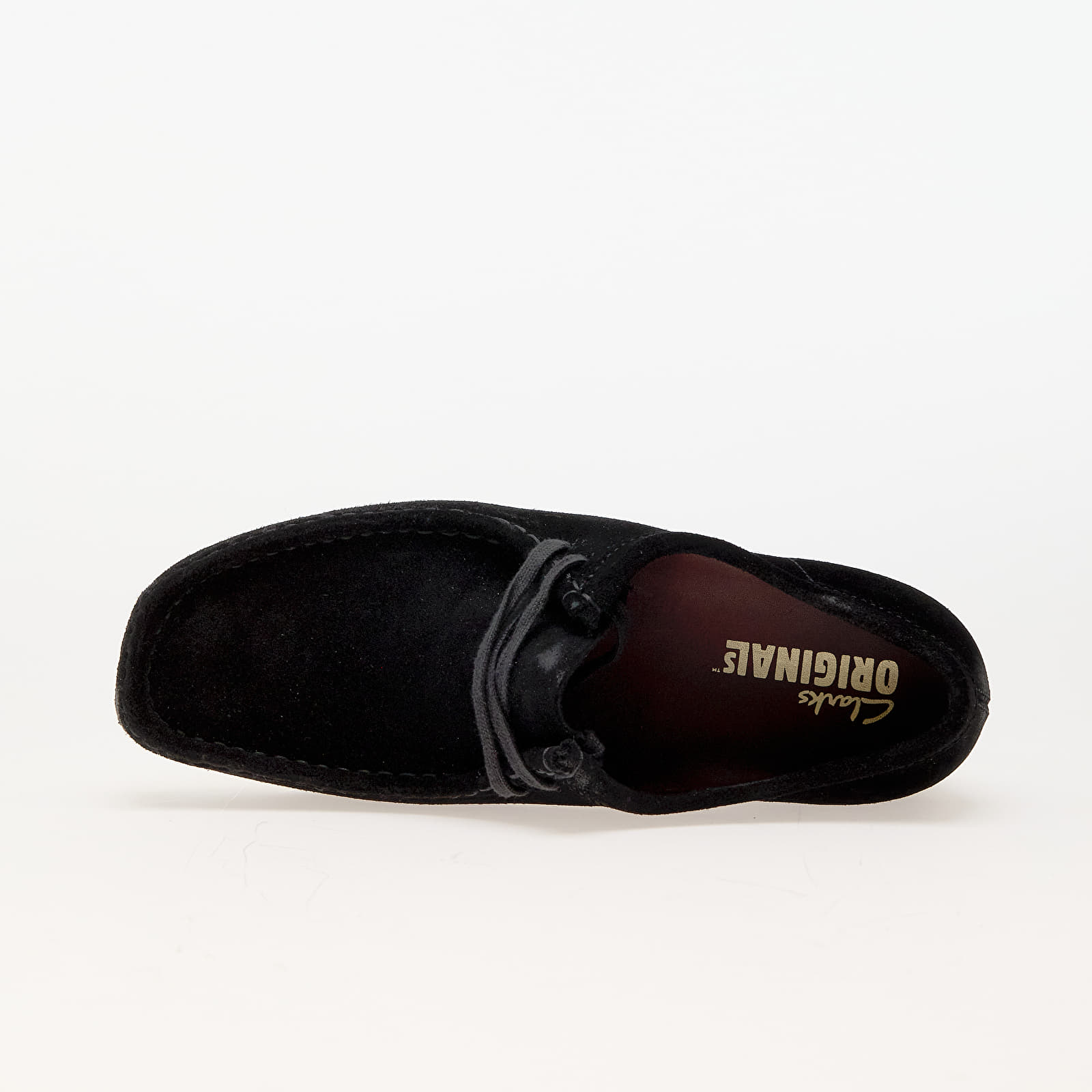 Scarpe uomo Clarks Originals Wallabee Black Sde