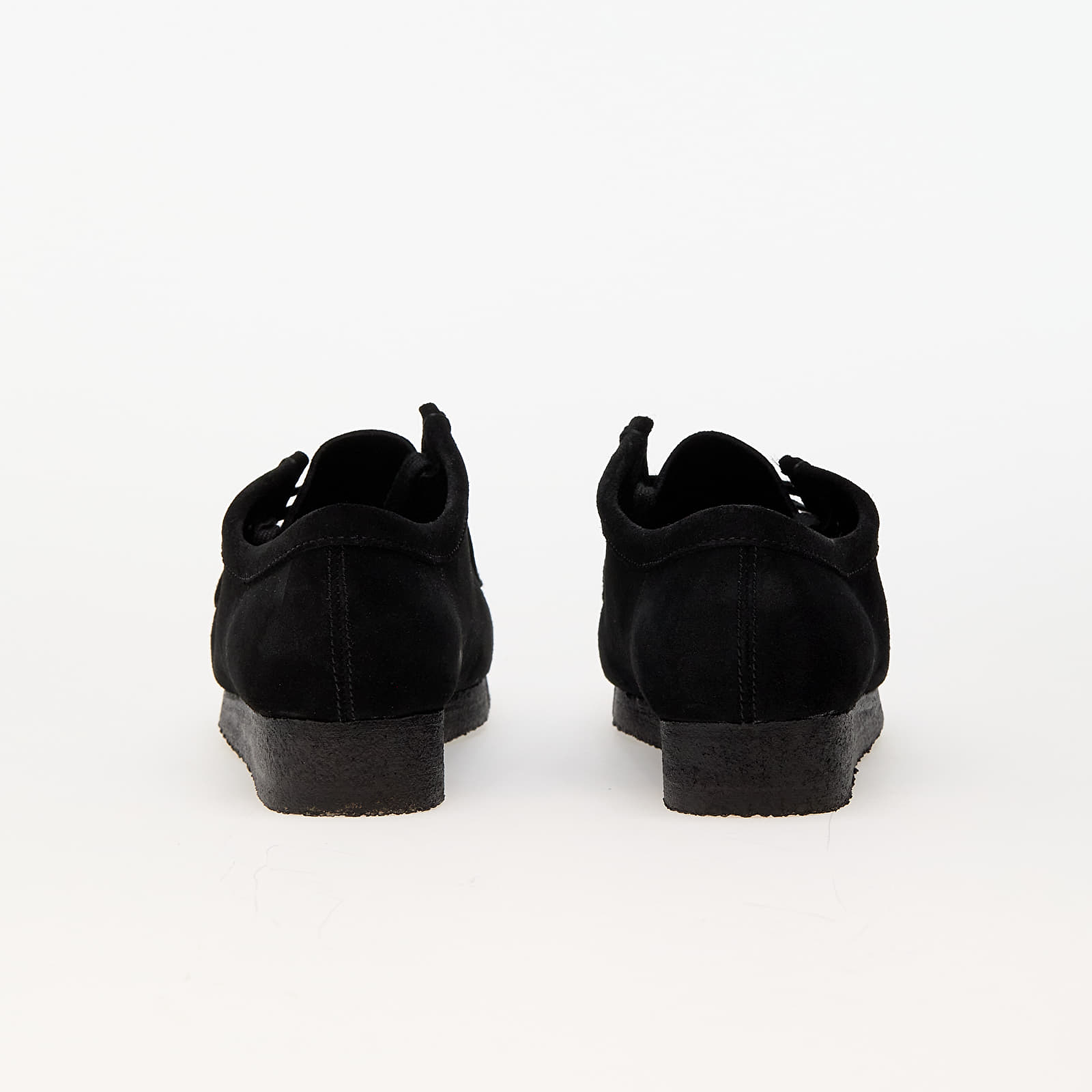 Scarpe uomo Clarks Originals Wallabee Black Sde