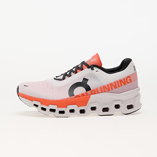 On M Cloudmonster 2 White/ Flame