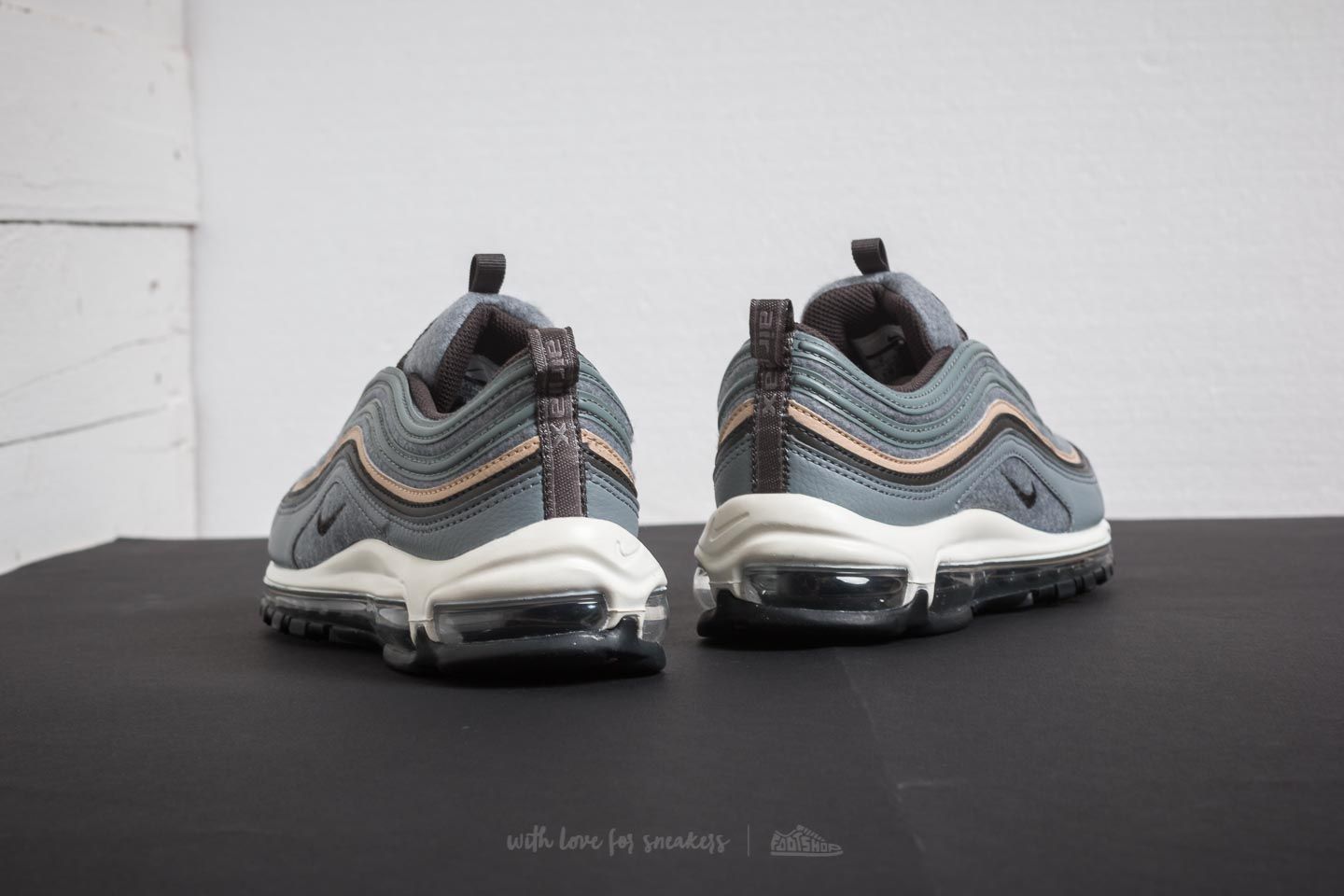 Men's shoes Nike Air Max 97 Premium Cool Grey/ Deep Pewter-Mushroom