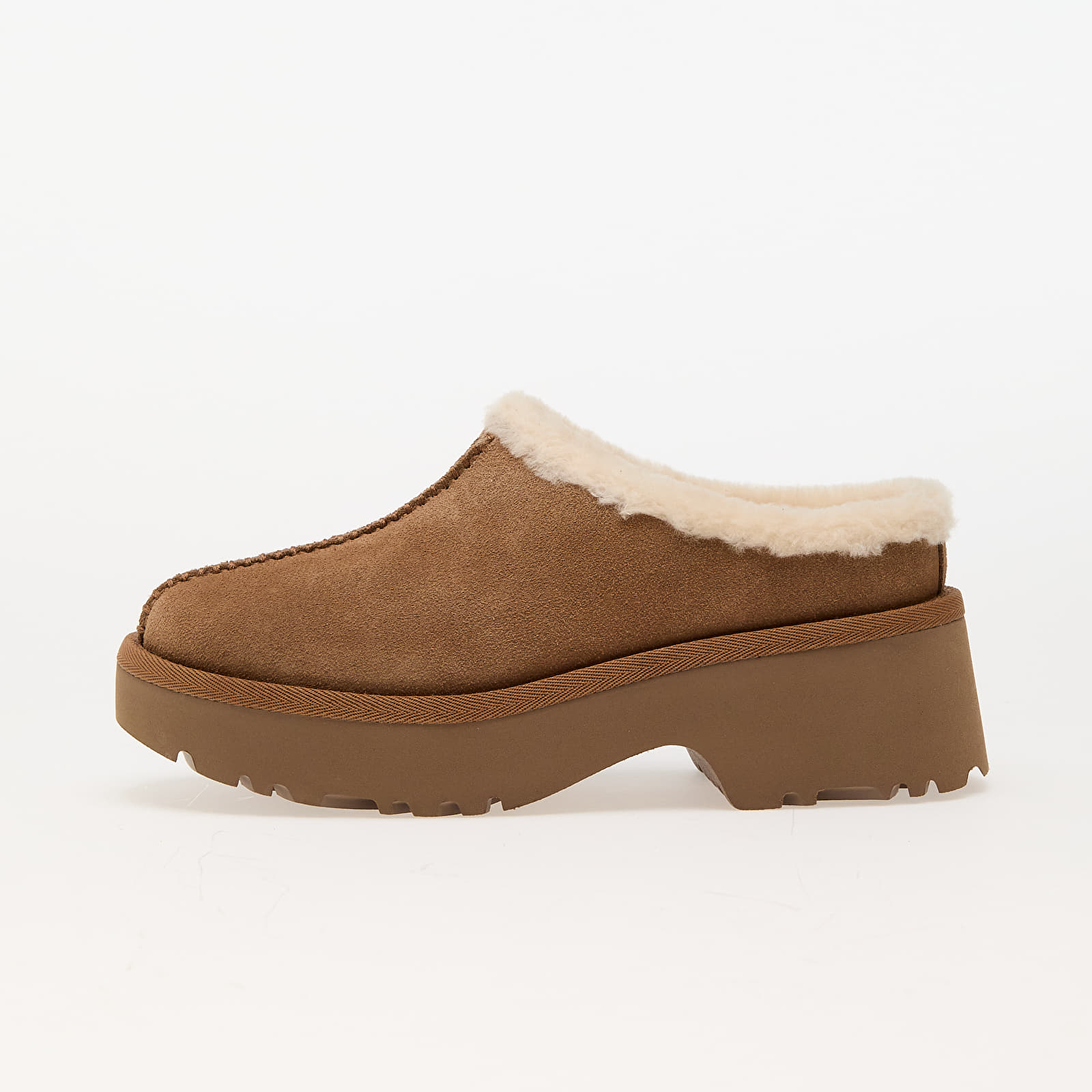 Women's shoes UGG W New Heights Cozy Clog Chestnut