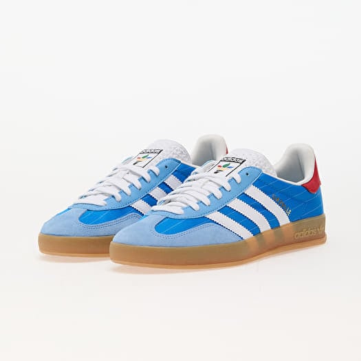 Chaussures et baskets homme adidas Gazelle Indoor Brave Blue Ftw White Gum Footshop