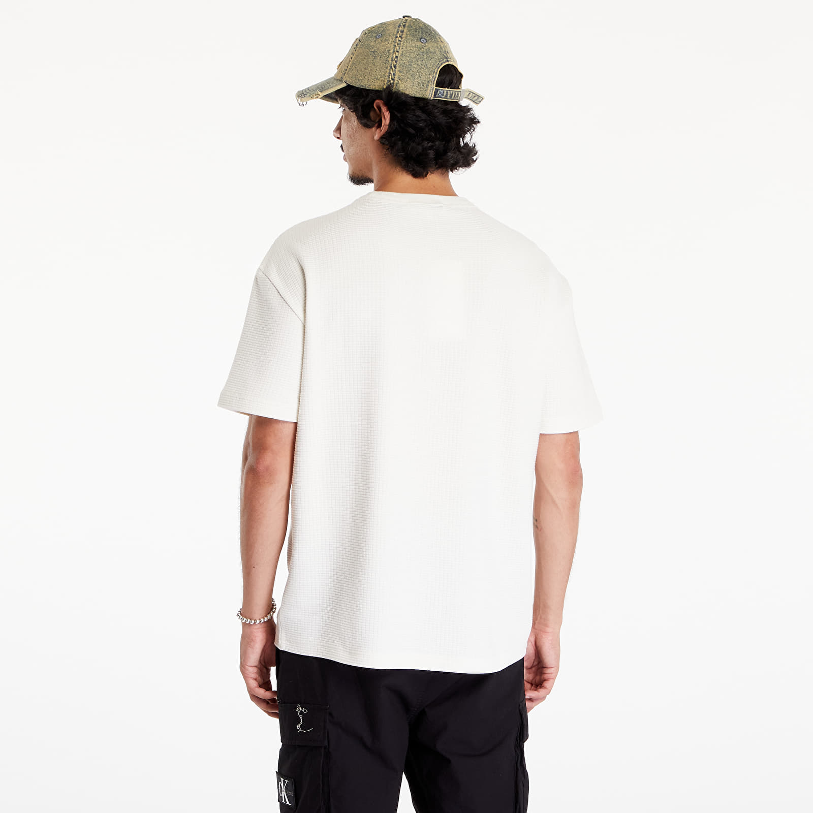T-särgid Calvin Klein Jeans City Grid Short Sleeve Tee Ivory