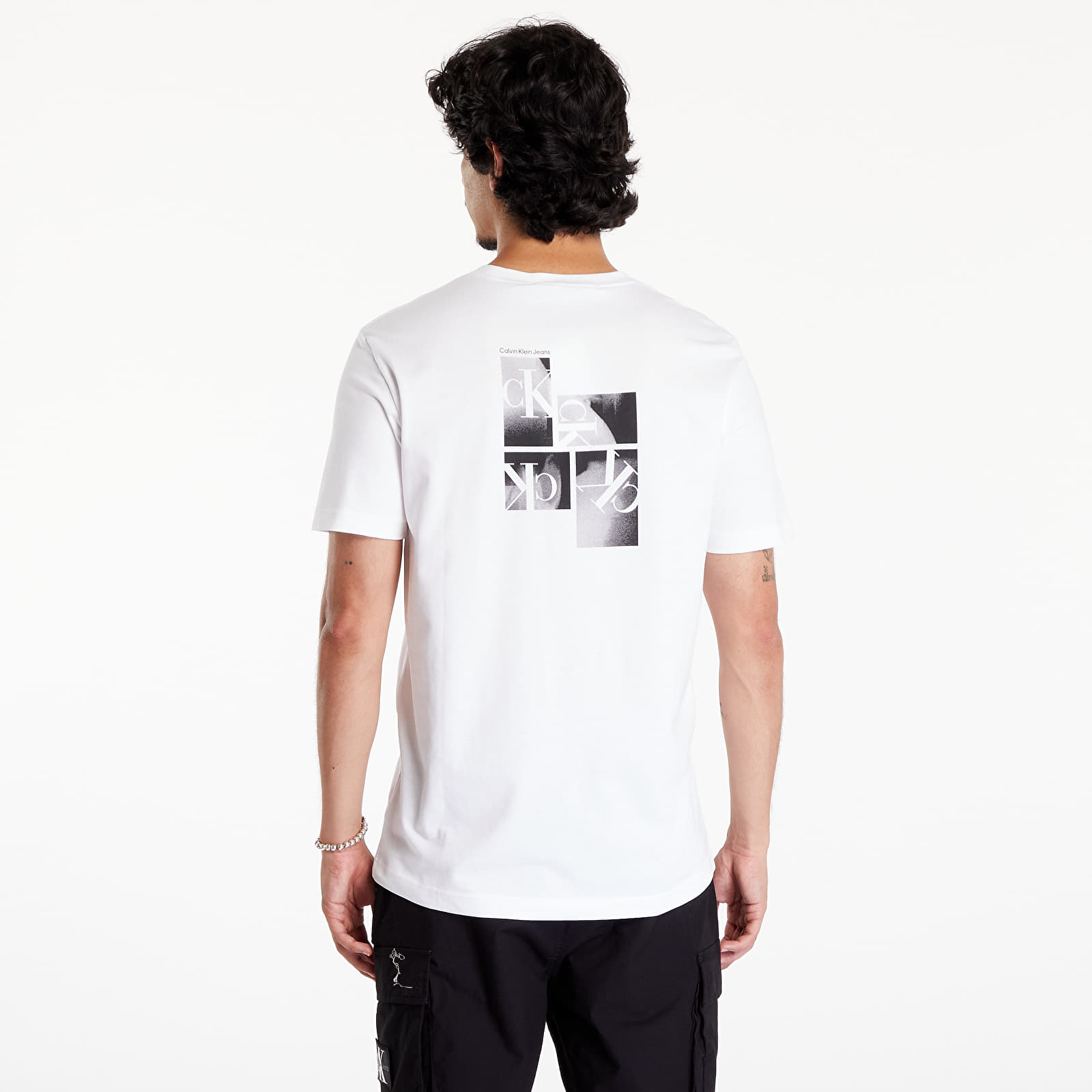 Marškinėliai Calvin Klein Jeans Multibox Short Sleeve Tee White