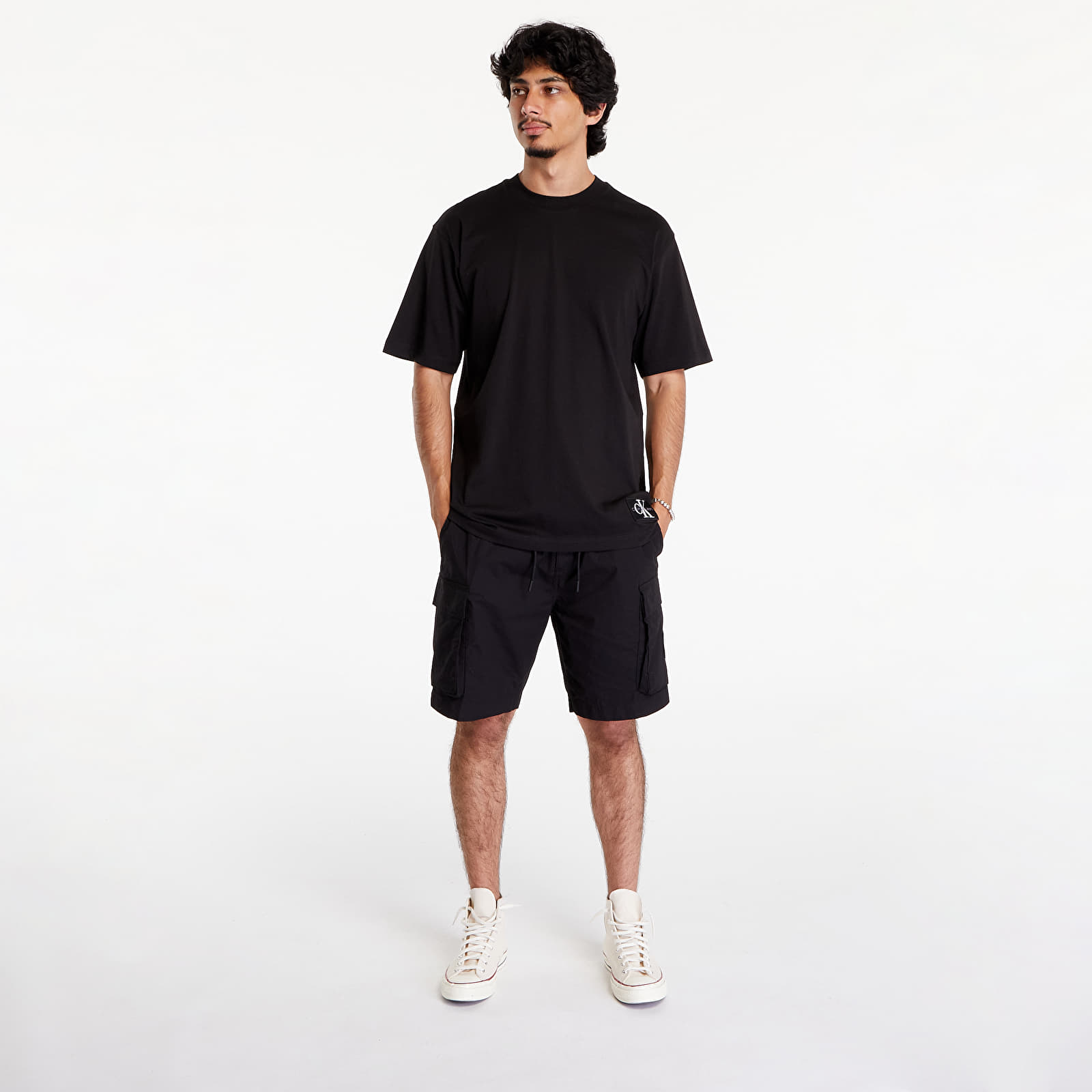 Koszulki Calvin Klein Jeans Badge Relaxed Tee Black
