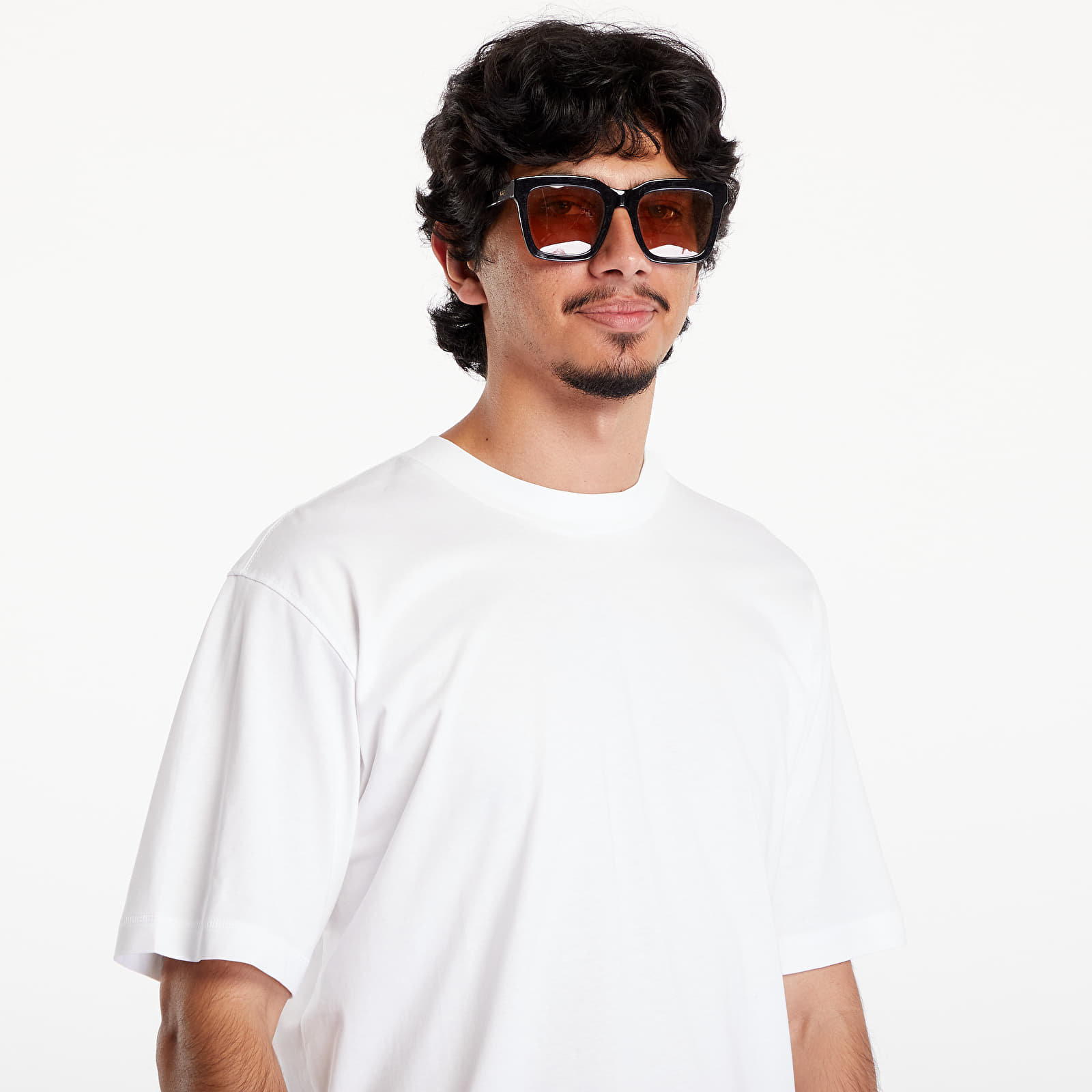 T-paidat Calvin Klein Jeans Badge Relaxed Tee White