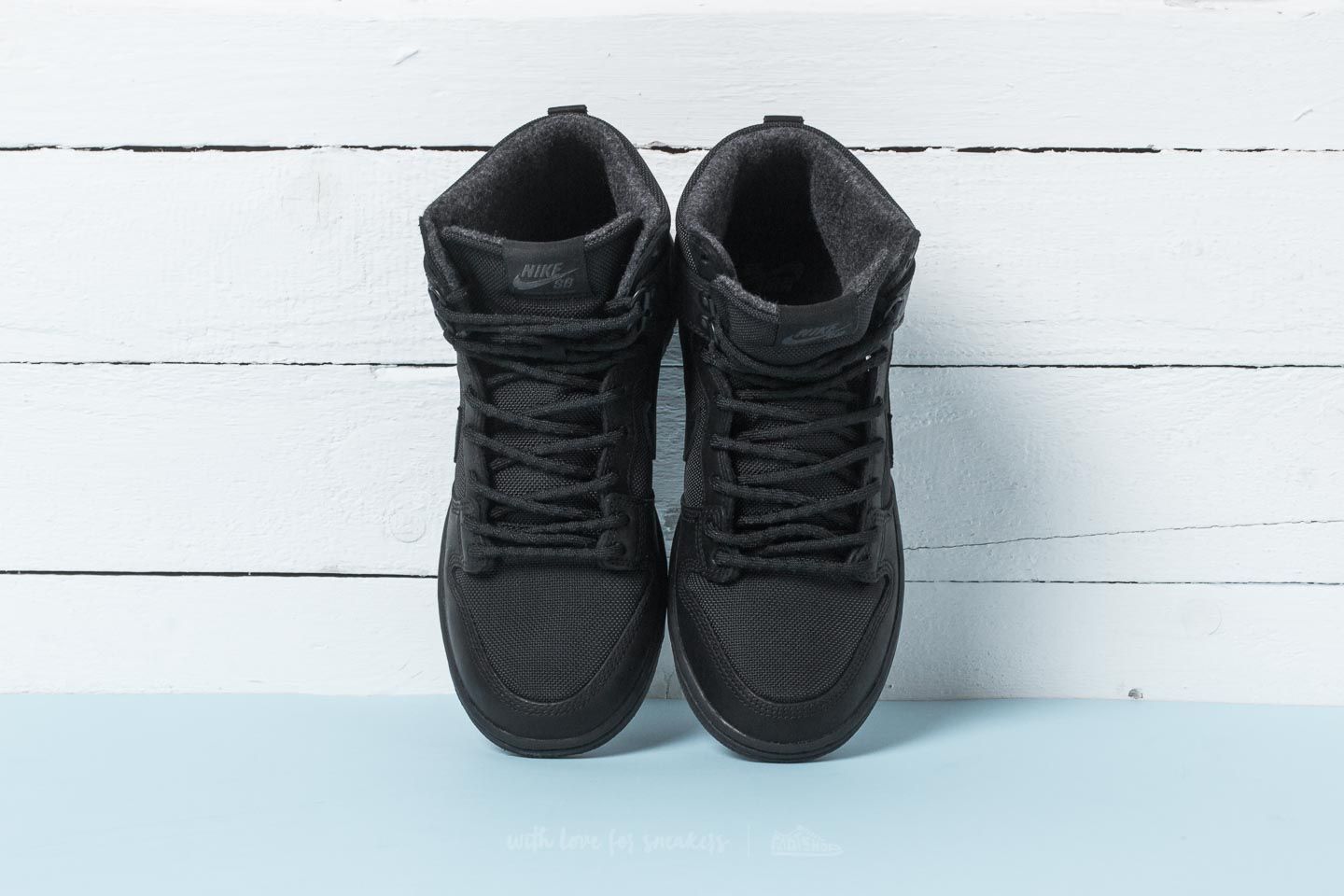Zapatillas Hombre Nike SB Zoom Dunk Hi Pro Bota Black/ Black-Anthracite