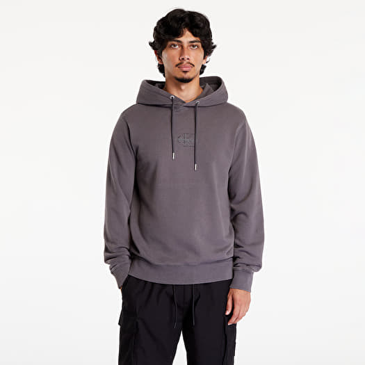 Hoodies and sweatshirts Calvin Klein Jeans Washed Monologo Hoodie Gray Footshop