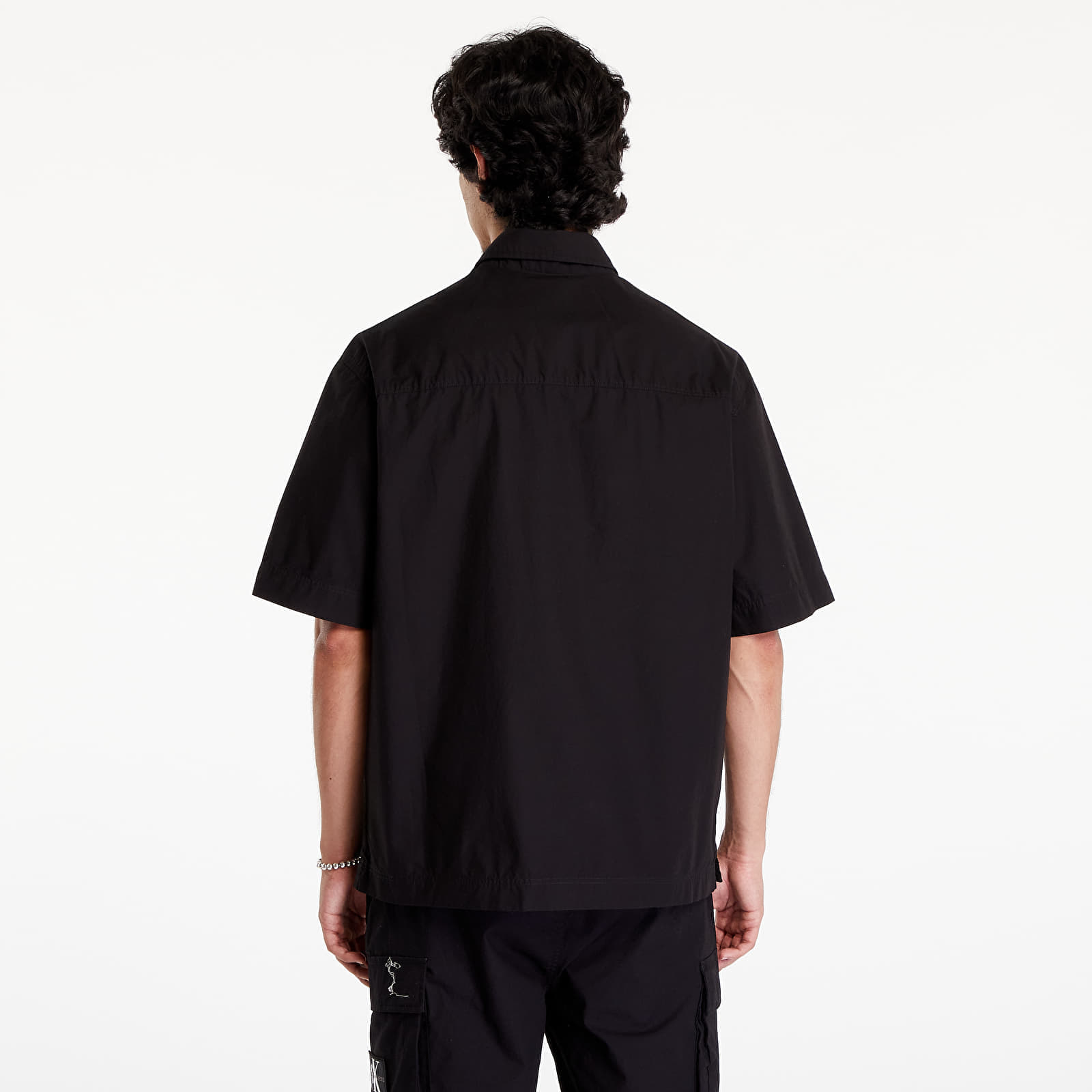 Сорочка Calvin Klein Jeans Cotton Poplin Utility Shirt Black M