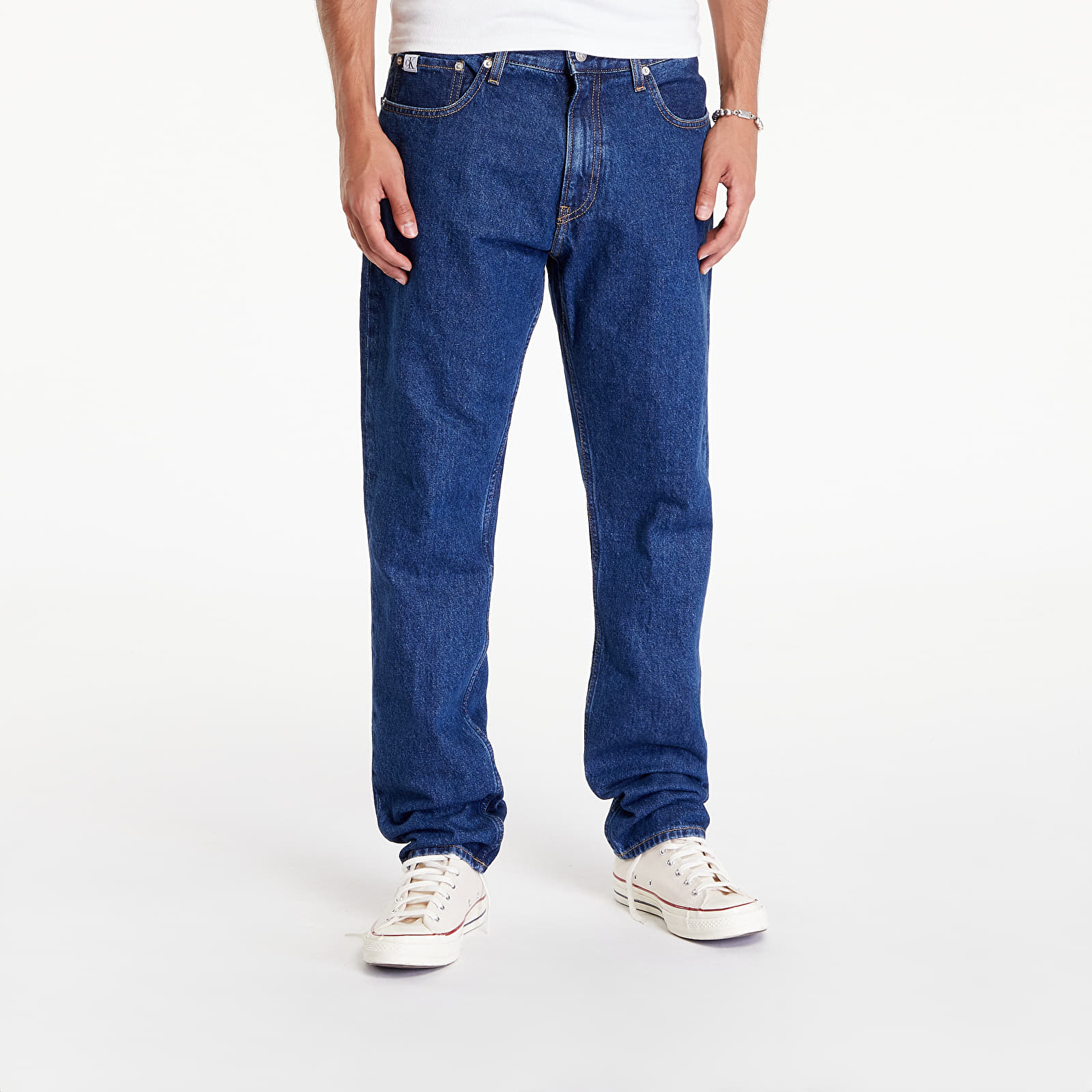 Дънки Calvin Klein Jeans Authentic Straight Jeans Denim Dark