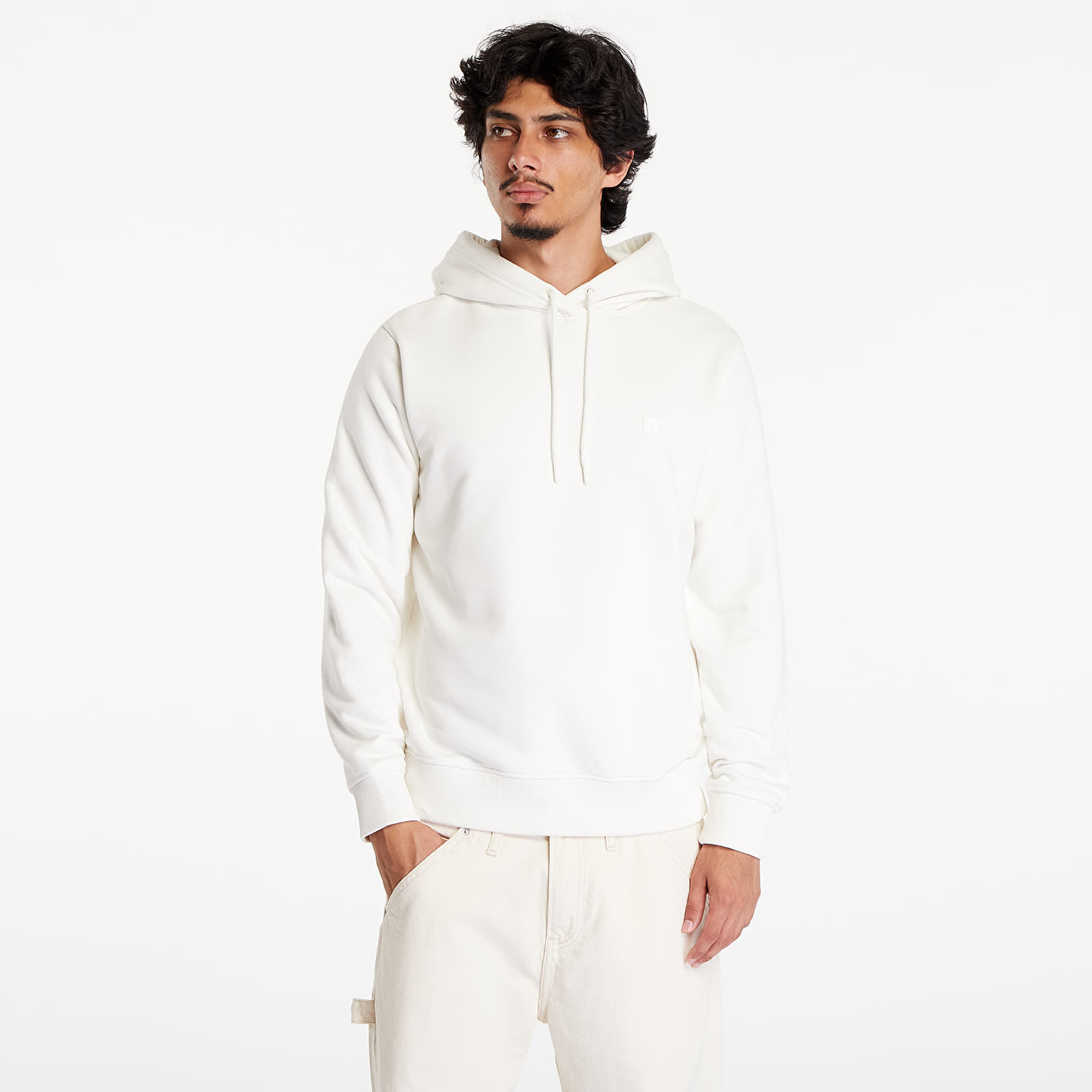 Sweatjacken und Sweatshirts Calvin Klein Jeans Embro Badge Hoodie White