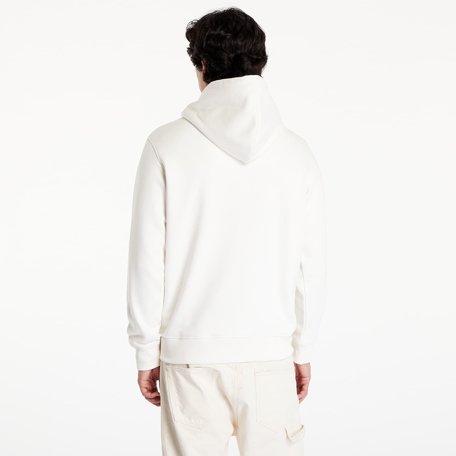 Sweatjacken und Sweatshirts Calvin Klein Jeans Embro Badge Hoodie White