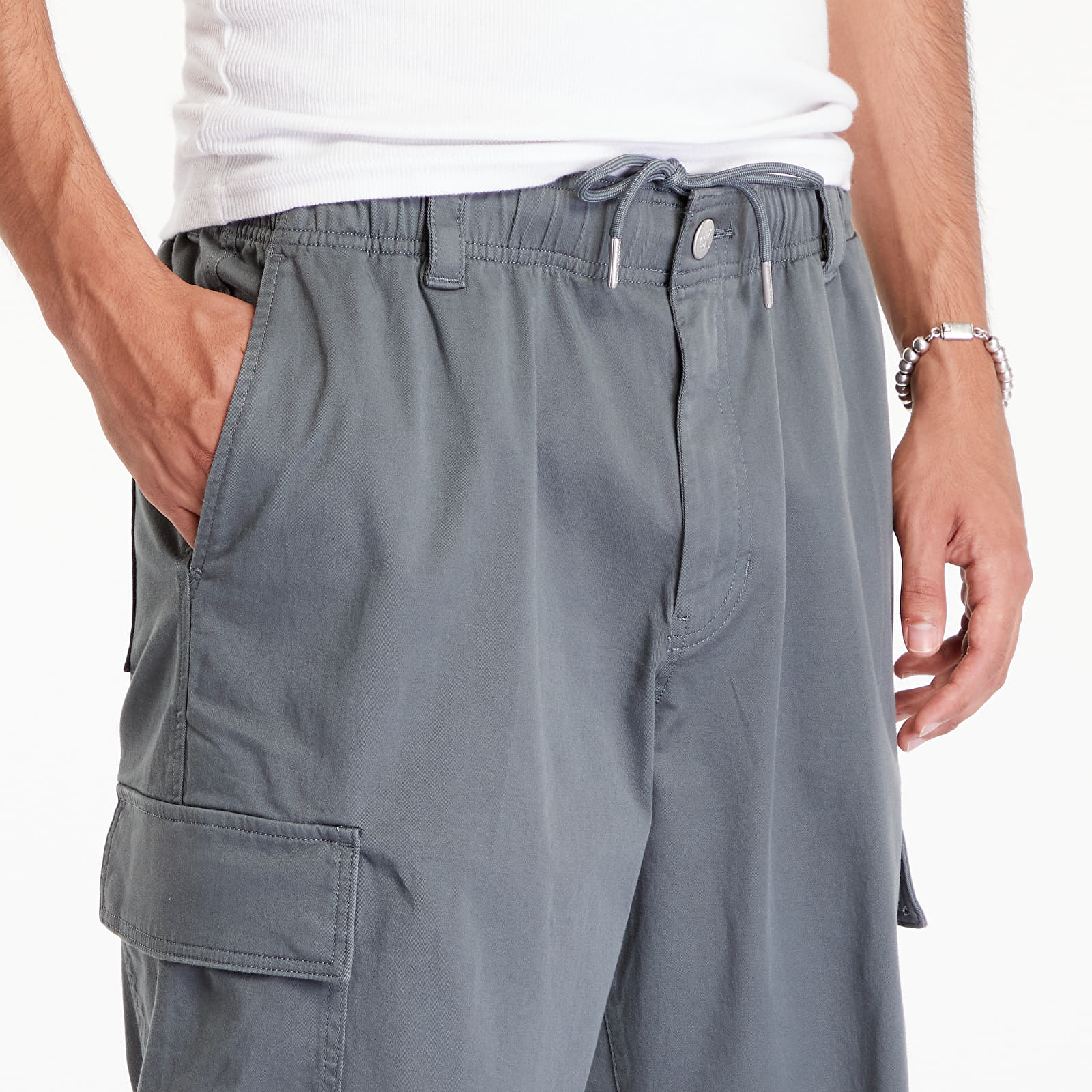 Pants and jeans Calvin Klein Jeans Regular Straight Cargo Pants Gray