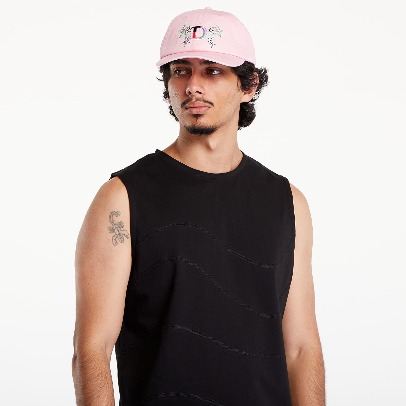 Maiouri Dime Wave Sleeveless Tee Black