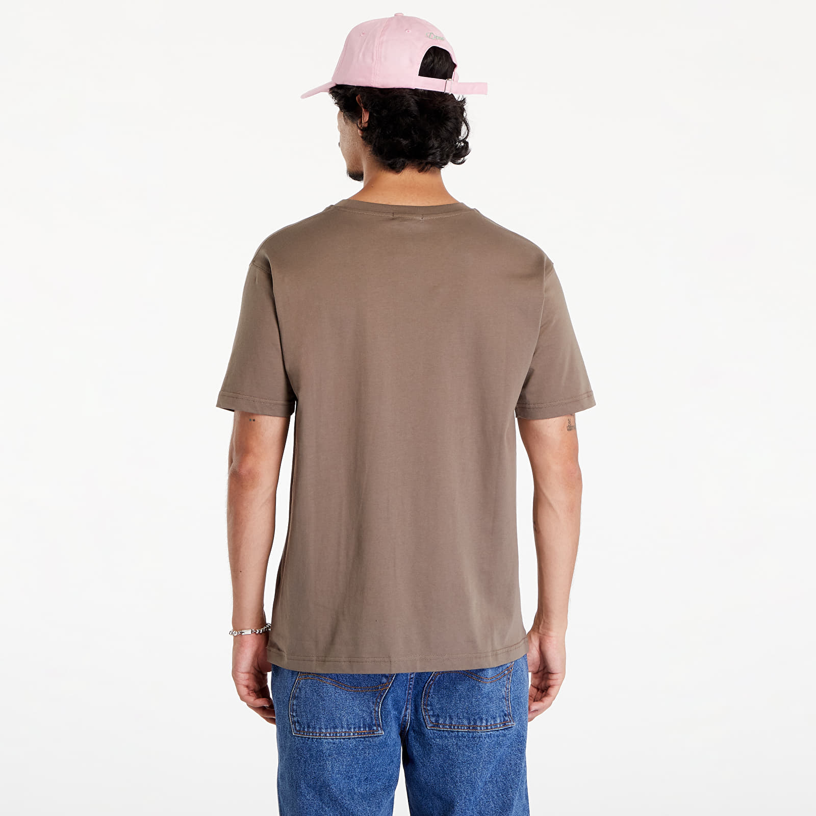 T-Shirts Dime Classic Small Logo T-Shirt UNISEX Deep Sepia
