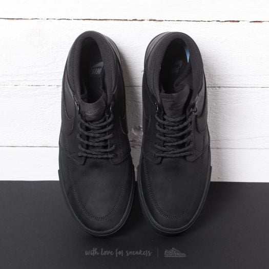 Shoes Nike SB Portmore II Solar Mid Premium Black Black Anthracite Footshop