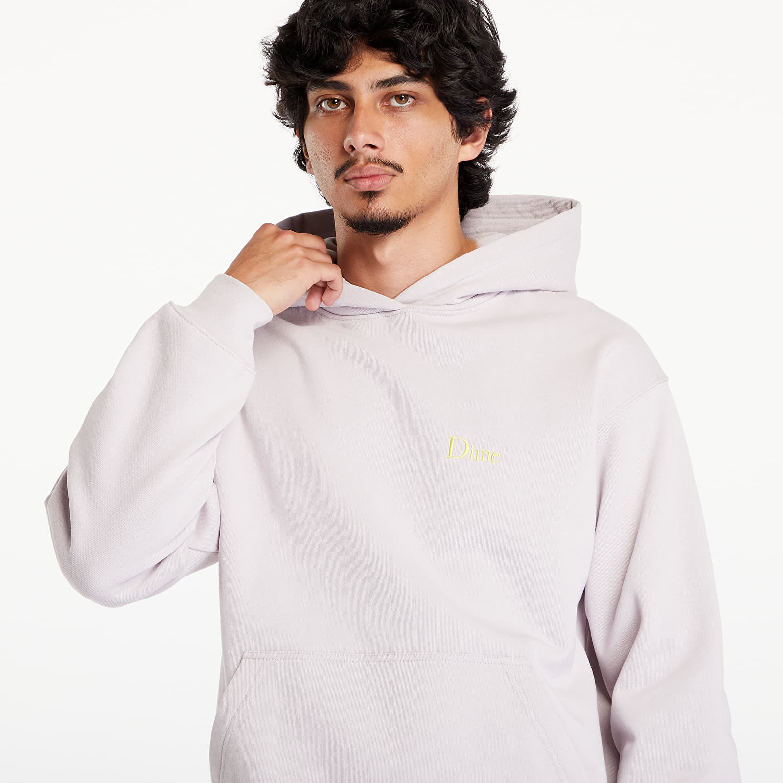 Hoodies and sweatshirts  Dime Classic Small Logo Hoodie UNISEX Dusty Pink